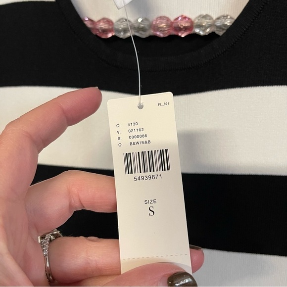 NWT ANTHROPOLOGIE Bailey 44 TORI STRIPED SWEATER DRESS - Picture 10 of 11